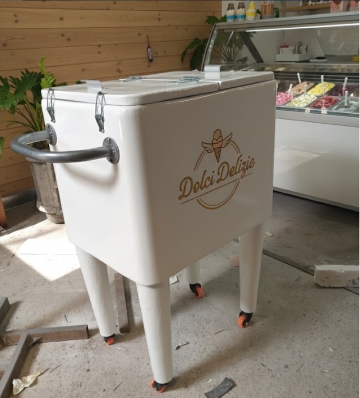 Carro heladero paletero modelo Cóctel de cromofibra cromoimpulso Colombia
